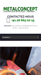Mobile Screenshot of metalconcept.ch